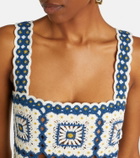 Alémais Dolly crochet cotton maxi dress