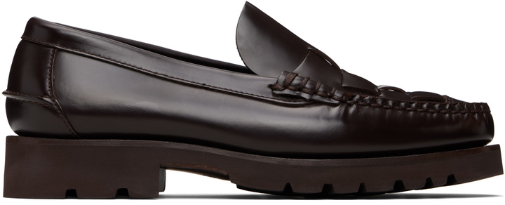 Photo: HEREU Brown Nombela R Sport Loafers