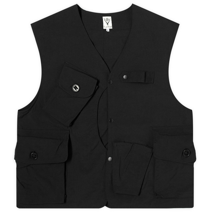 Photo: South2 West8 Men's Tenkara Nylon Vest in Black