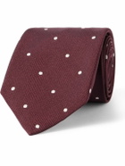 Loro Piana - 8cm Polka-Dot Silk-Twill Tie