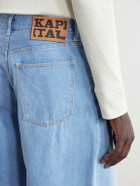 KAPITAL - Club Wide-Leg Jeans - Blue