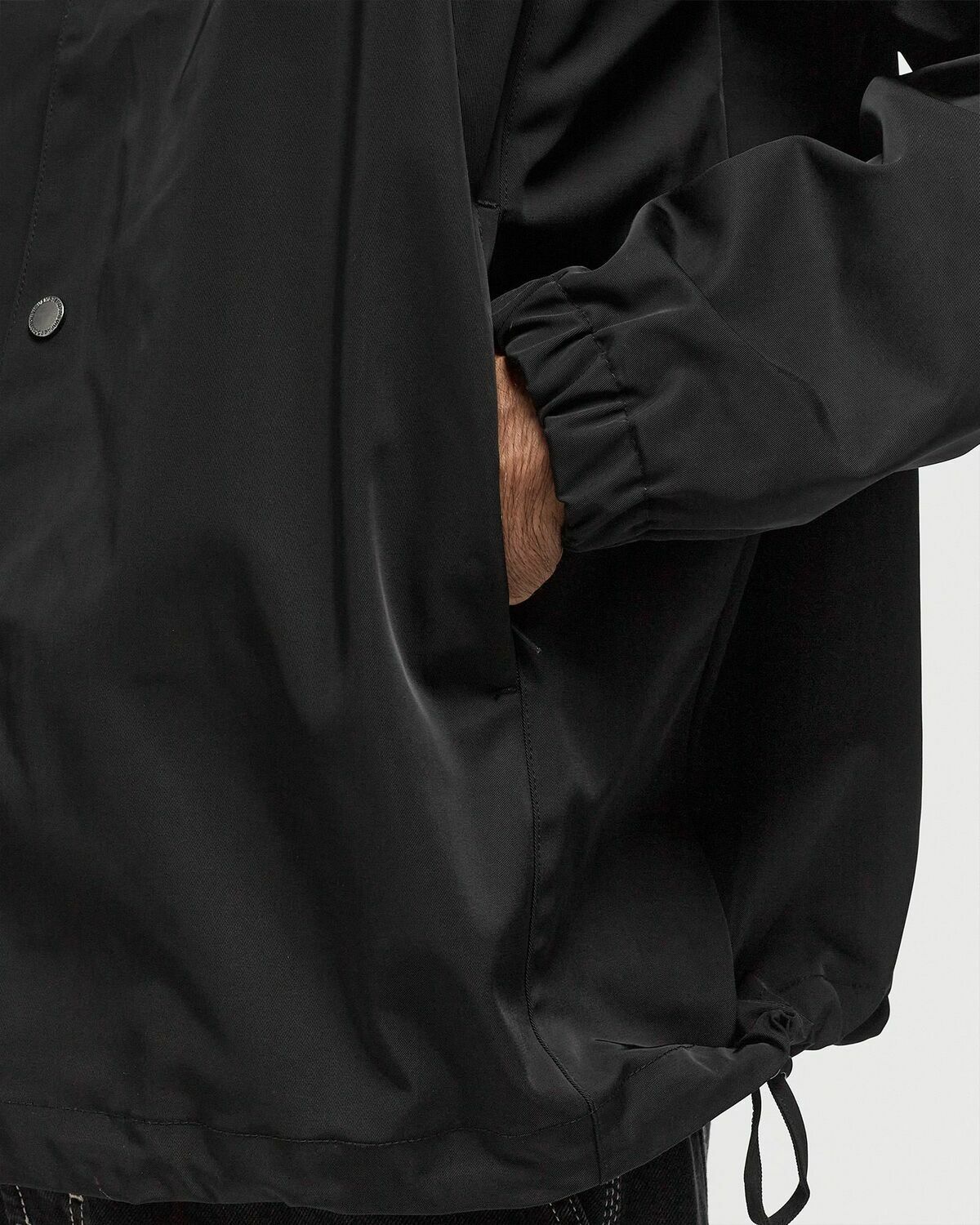 New Amsterdam Coach Jacket Black Jacket Black Overshirts/Windbreaker