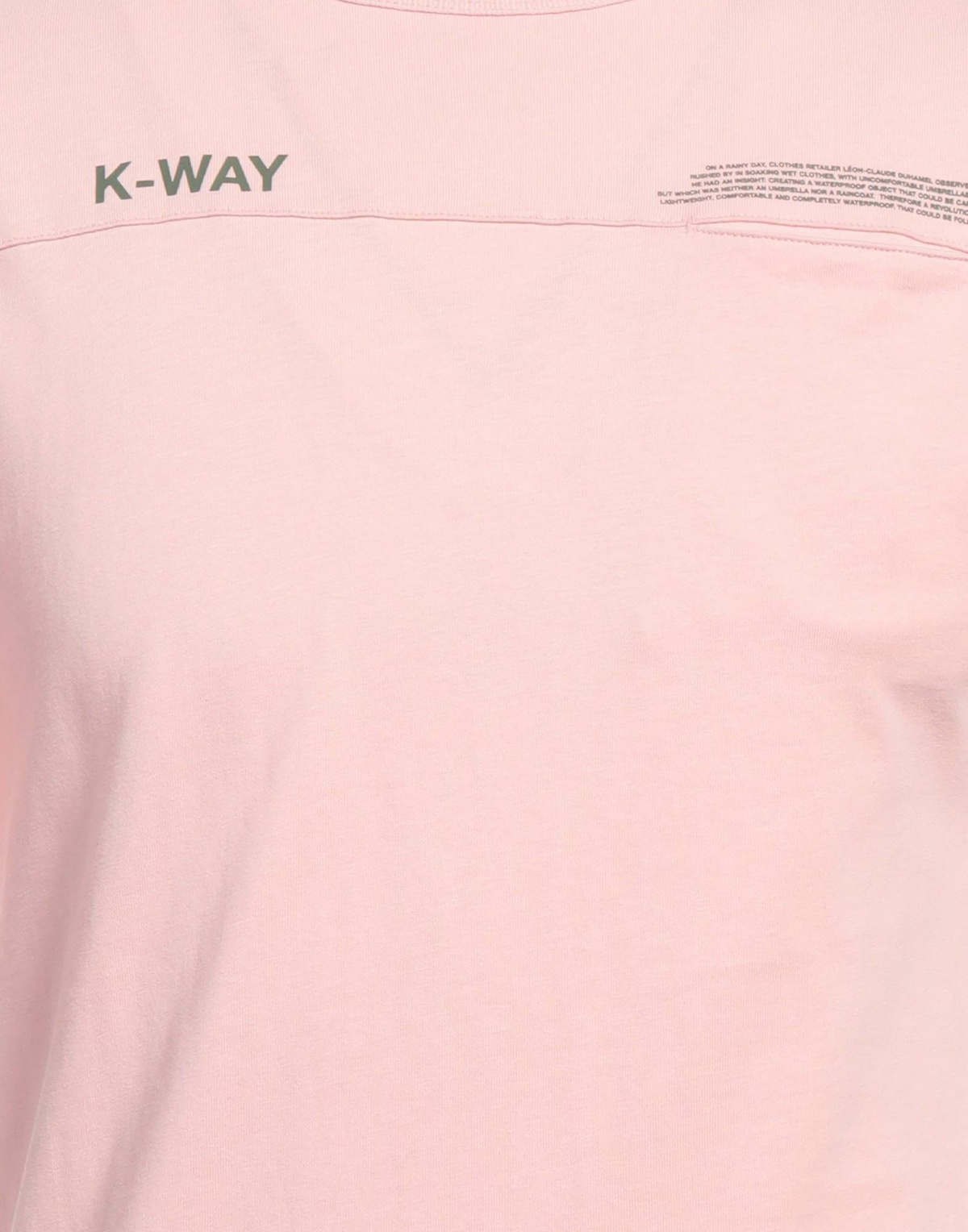 K-way Mens T-shirt in Pink