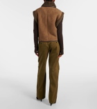 Isabel Marant Alime shearling vest