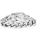 Gucci - Sterling Silver Buckled Chain Bracelet - Silver