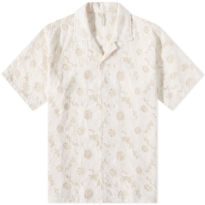 Photo: Sunflower Men's Cayo Short Sleeve Shirt in White