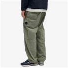 C.P. Company Men's Micro Reps Loose Utility Pants in Agave Green