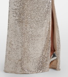 Taller Marmo Miami sequined gown