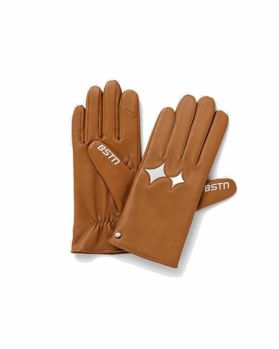 Photo: Bstn Brand Roeckl X Bstn Brand Touch Gloves Wmns Brown - Mens - Gloves