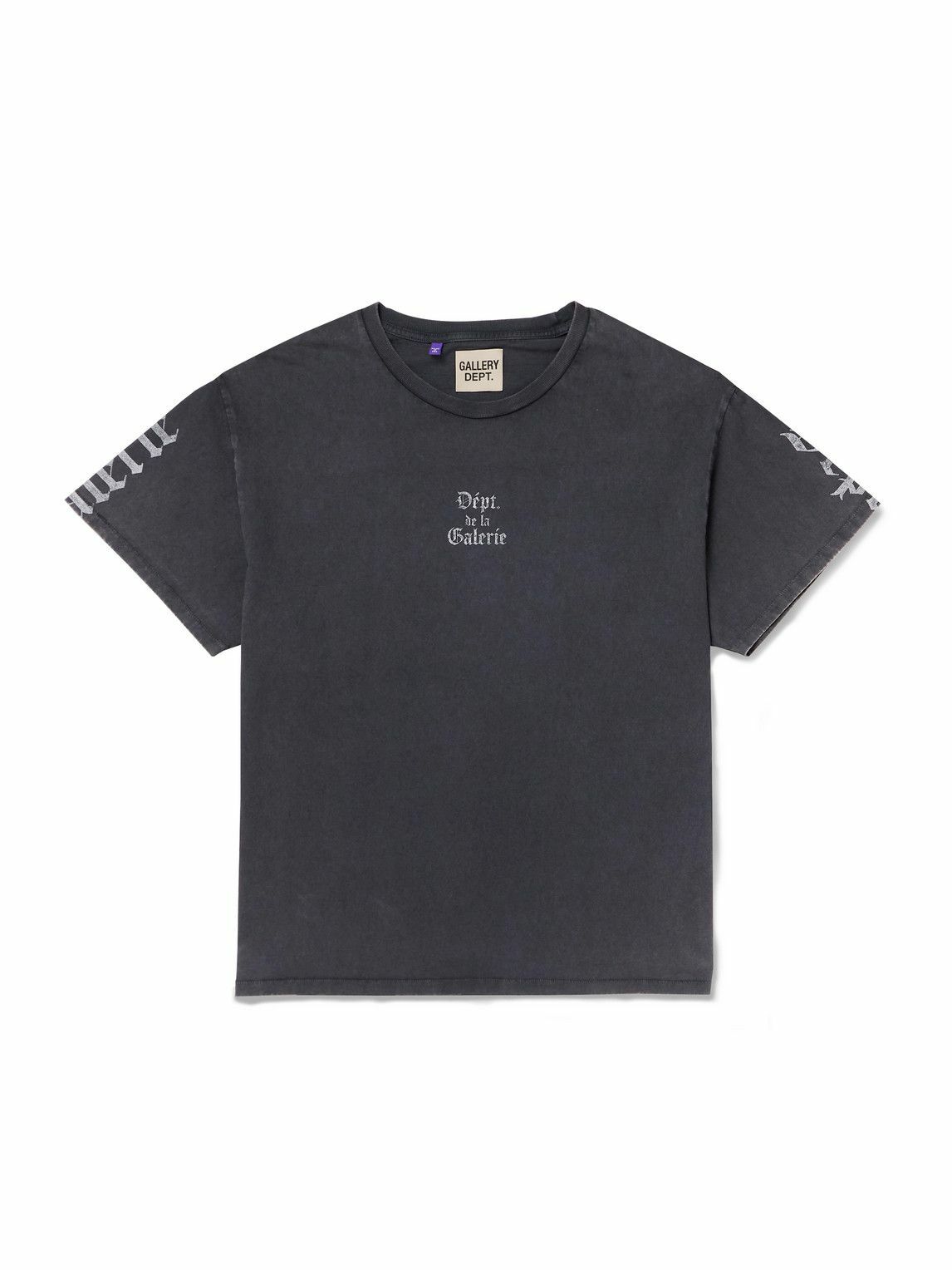 トップス gallery dept. black T-shirt GALLERY DEPT. Supply T-shirt | Black | FARFETCH