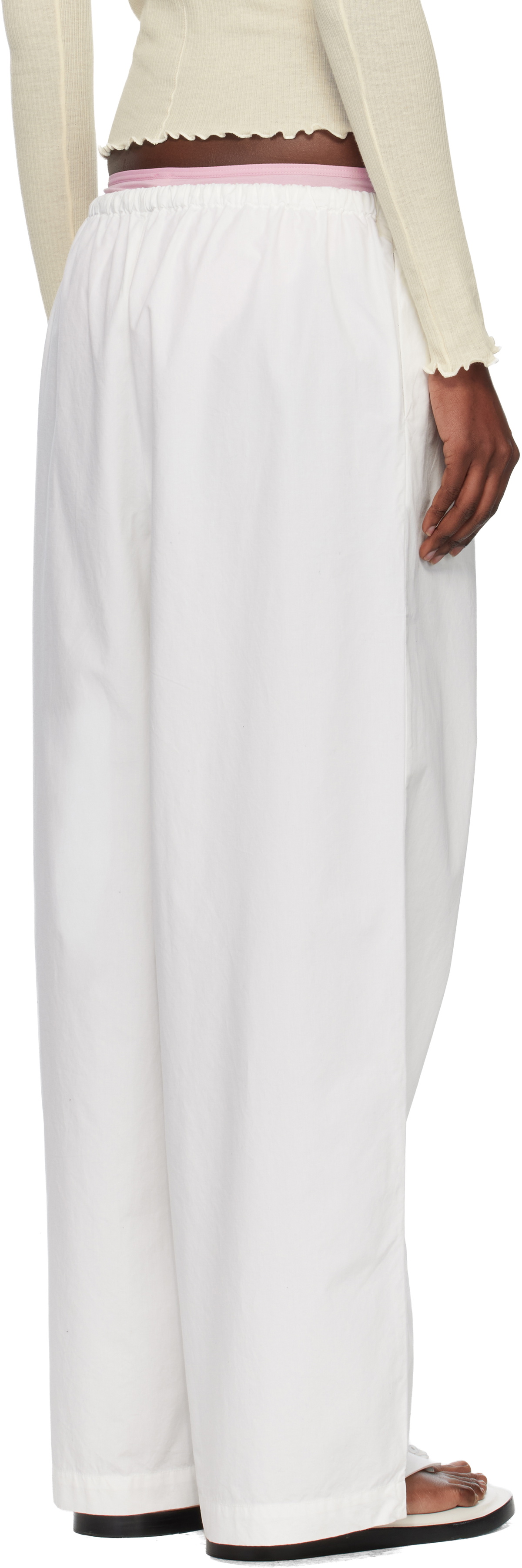 Baserange White Kolla Lounge Pants