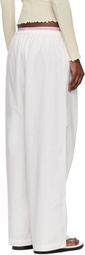 Baserange White Kolla Lounge Pants