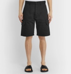 Loewe - Eye/LOEWE/Nature Wide-Leg Cotton-Twill Cargo Shorts - Black