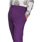 Martine Rose Purple Slim Track Pants