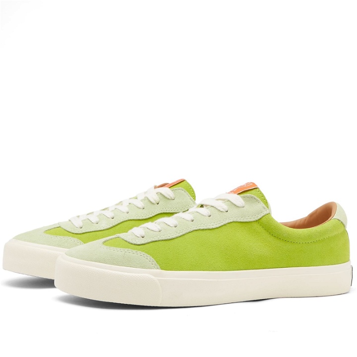 Photo: Last Resort AB Men's VM004 - Milic Suede Lo Sneakers in Duo Green And White