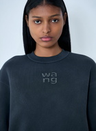 Alexander Wang Embroidered Logo Sweatshirt