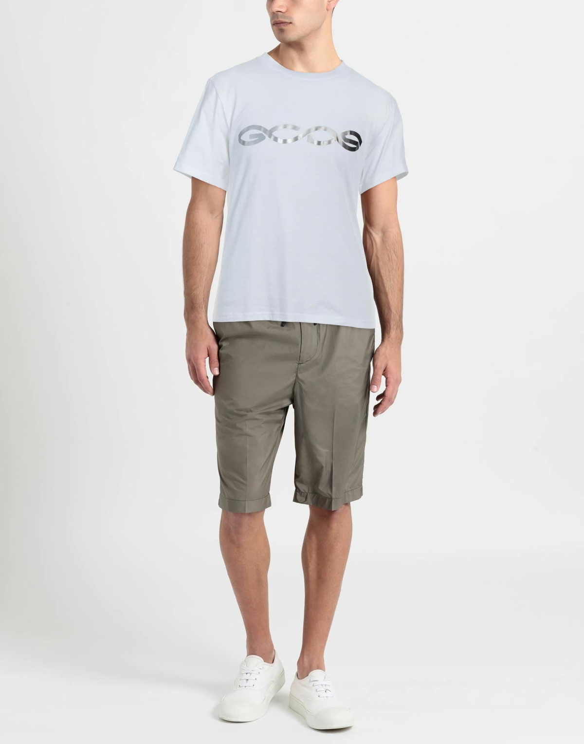 Gcds Mens T-shirt in White