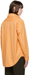 Maiden Name SSENSE Exclusive Orange Andy Shirt