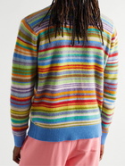 The Elder Statesman - Jolly Striped Cashmere Sweater - Multi