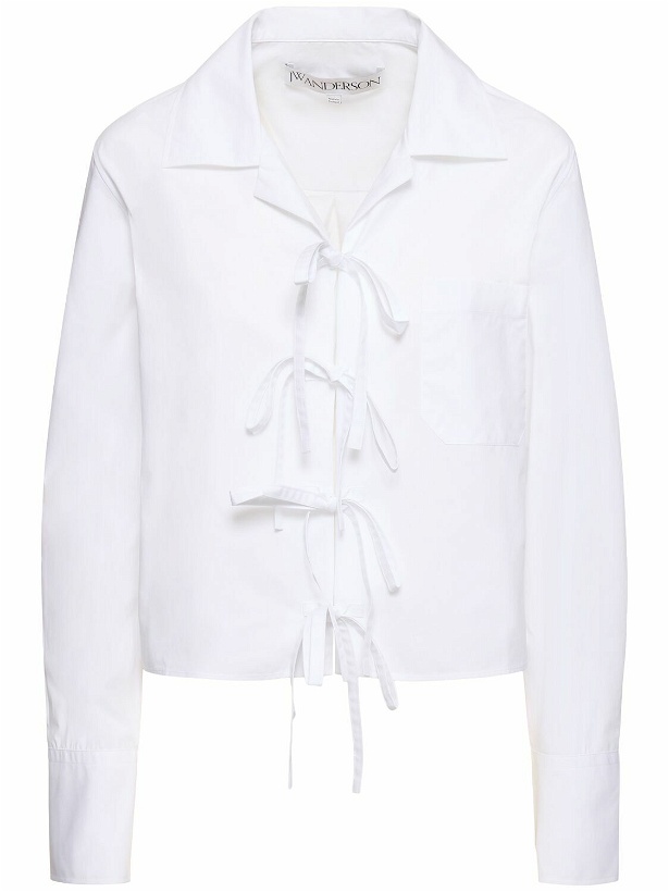 Photo: JW ANDERSON Bow Tie Cropped Shirt