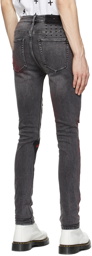 Ksubi Black Ksubi KUSTOM Van Winkle Dance Klub Jeans