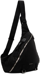 Givenchy Black Medium G-Zip Triangle Backpack