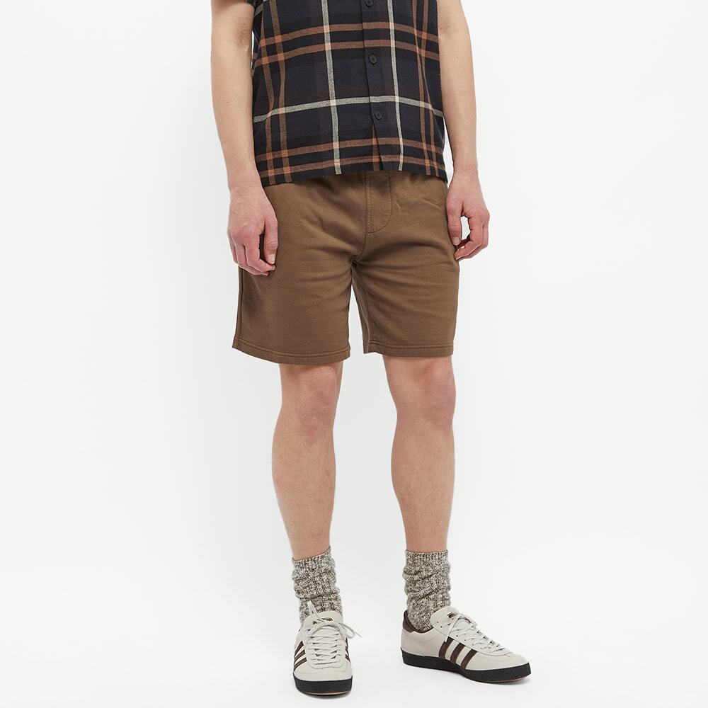 Colorful Standard Men's Classic Organic Sweat Shorts in CdrBrwn