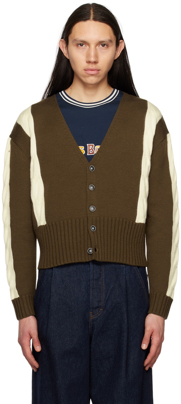 Photo: Connor McKnight Brown & White Ski Cardigan