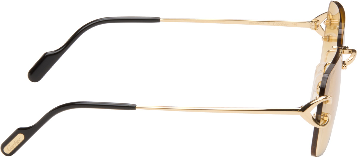 Cartier Gold Classic C Motif Sunglasses