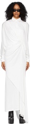 Hood by Air White Jersey Dress