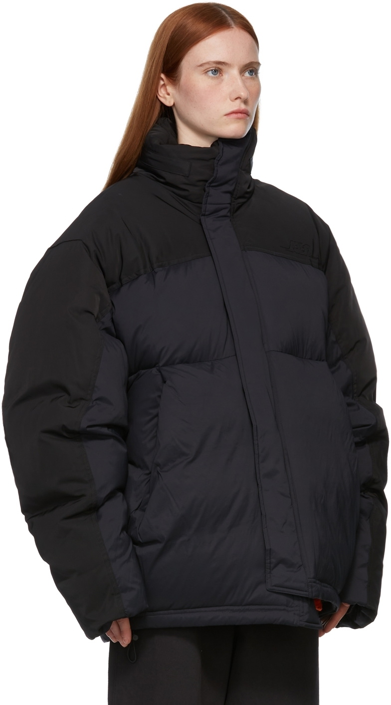 ADER error Black Puffer Jacket ADER error