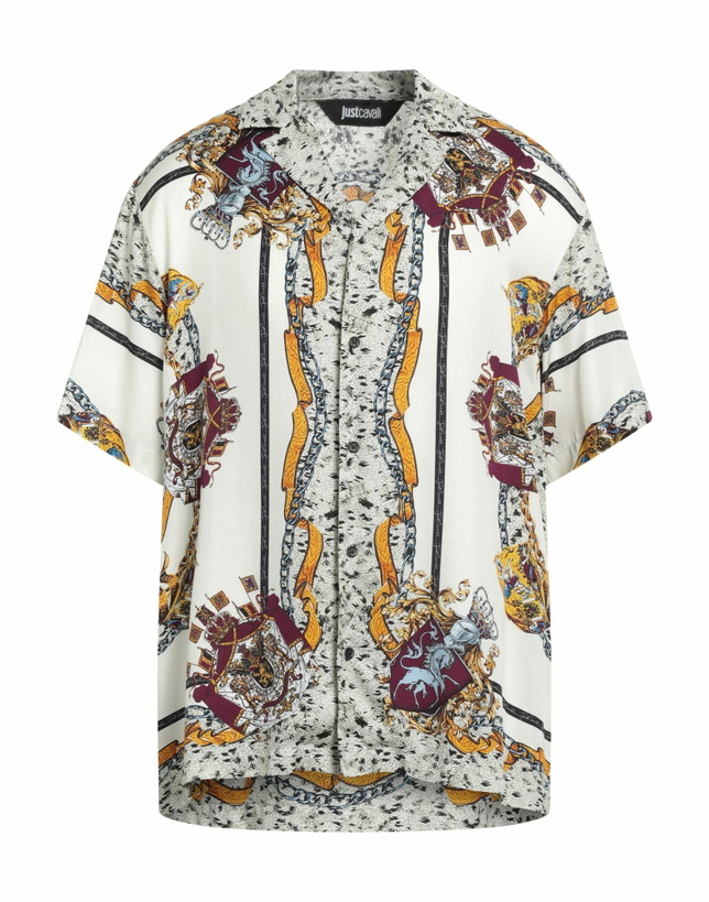 Photo: Just Cavalli Mens Shirt in Off white