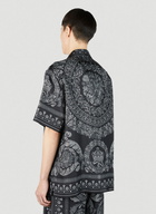 Versace - Baroque Silk Shirt in Black