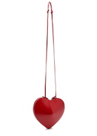 Alaïa Le Couer Glossed Leather Cross-body bag - Red - One Size