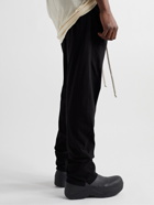 Rick Owens - Berlin Organic Cotton-Jersey Sweatpants - Black