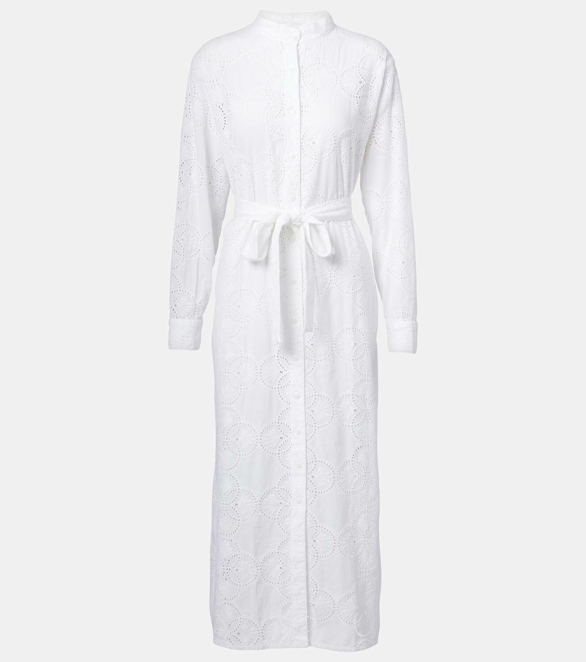 Melissa Odabash Luann broderie anglaise cotton maxi dress