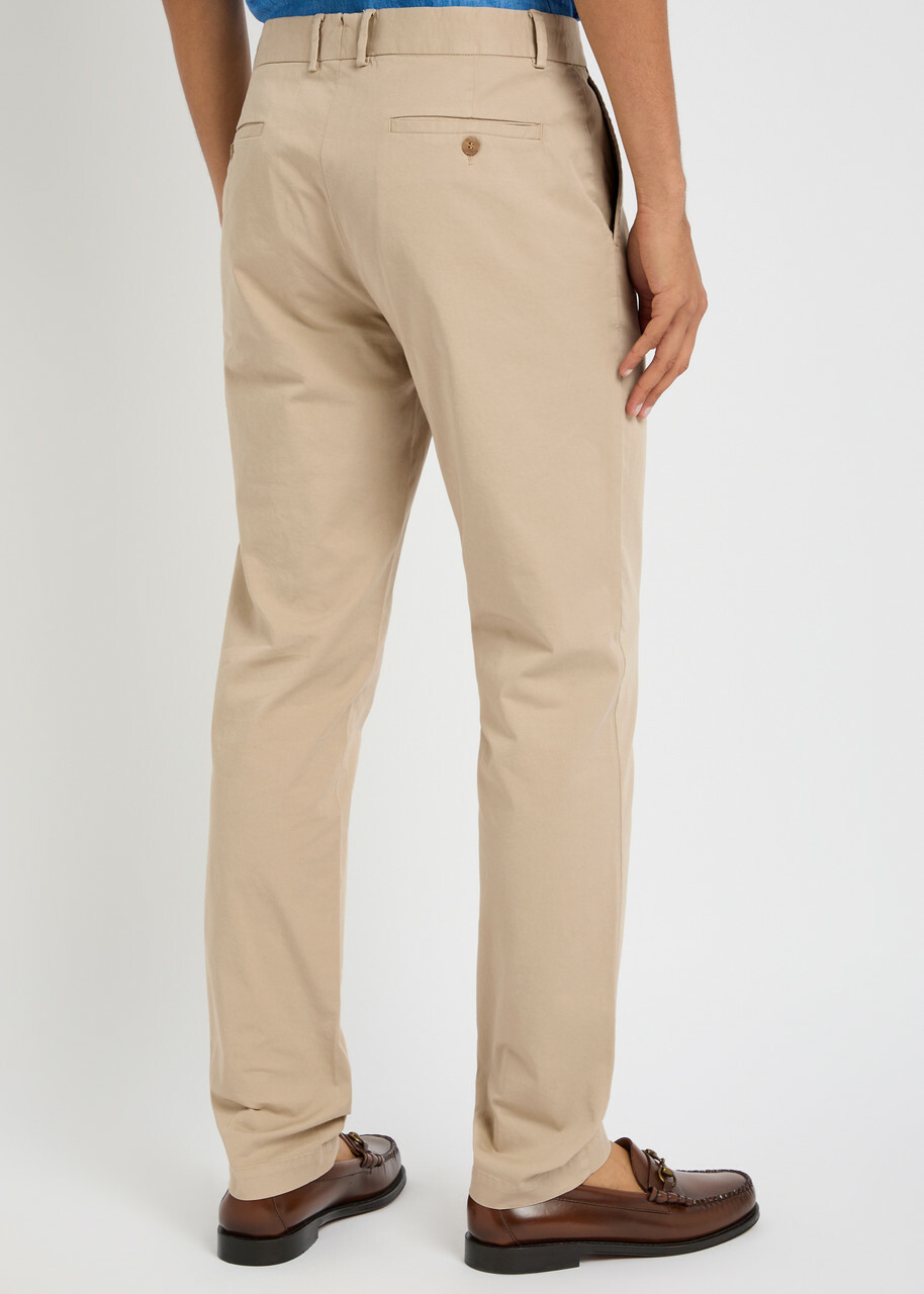Sunspel Twill Chinos Beige