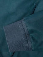 Zegna - Nubuck Bomber Jacket - Blue