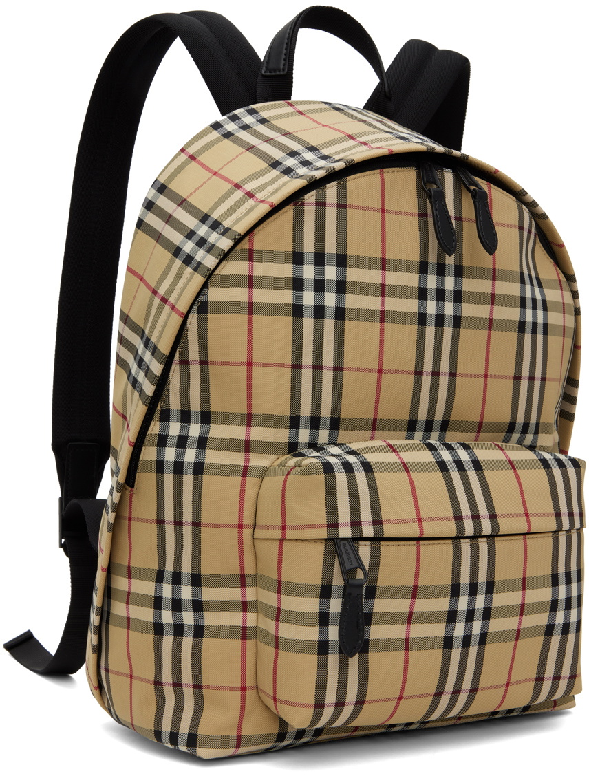 Burberry Beige Fabric Backpack main image 0