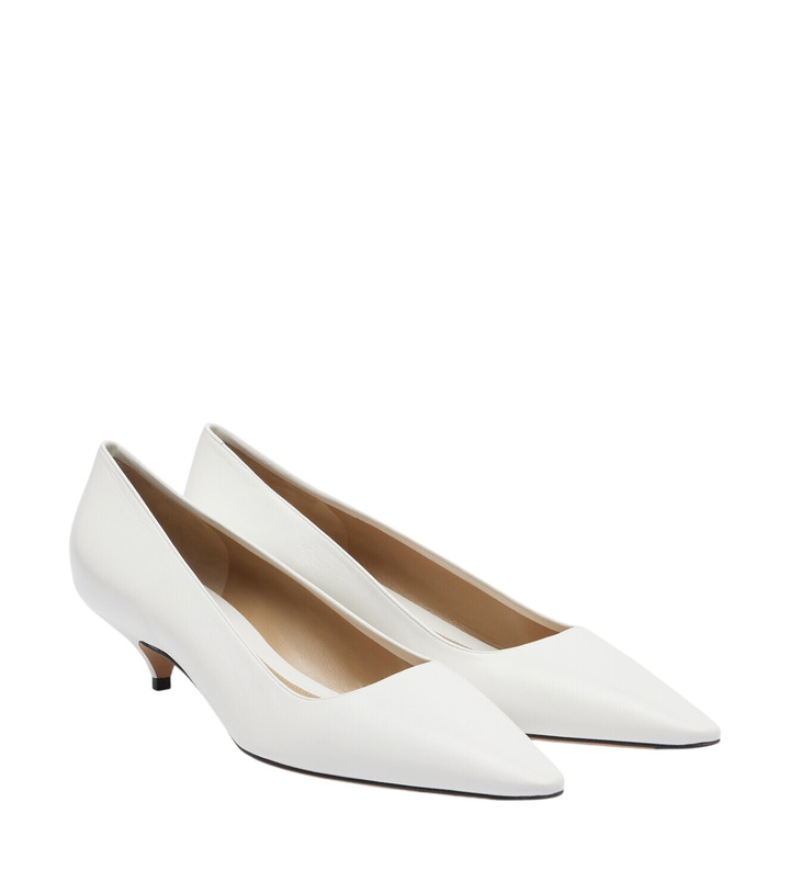 Photo: The Row Liisa leather pumps