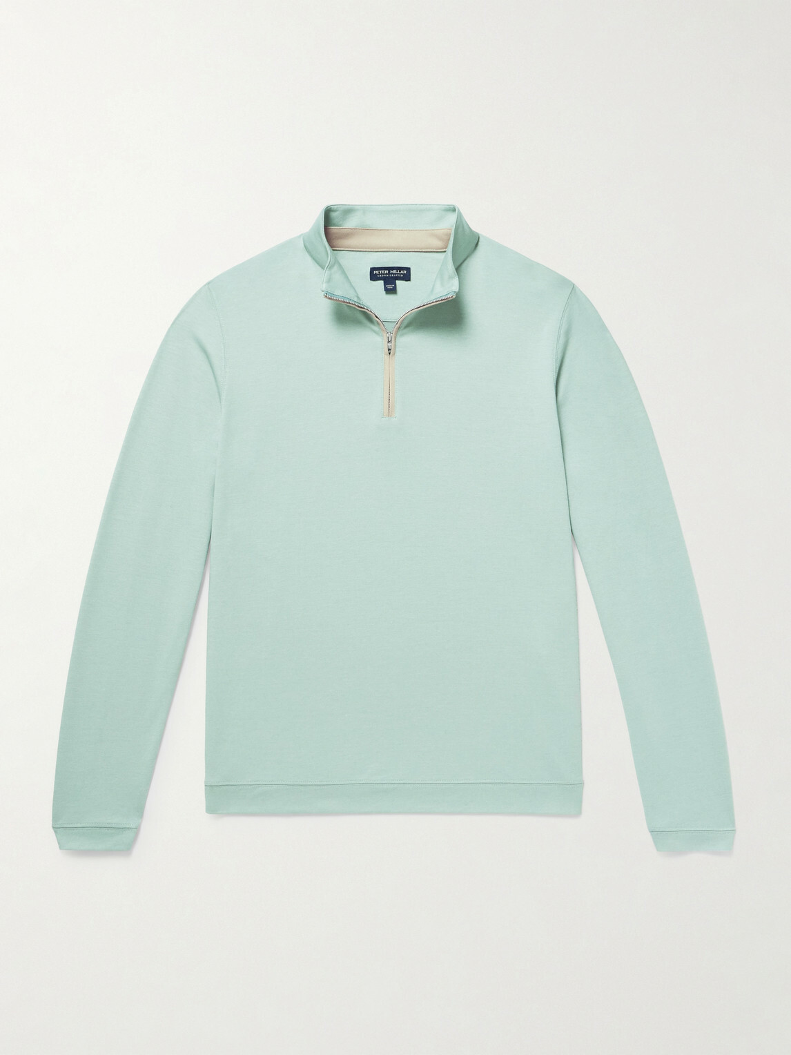 Peter Millar - Albatross Piqué Half-Zip Sweater - Green