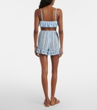 Anna Kosturova Crochet cotton shorts