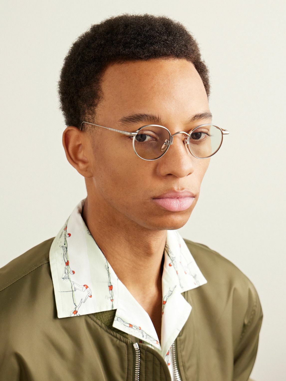 Jacques Marie Mage - Full Metal Jacket Round-Frame Titanium