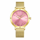 Swan & Edgar Yacht Quartz Pink Dial Ladies Watch SEL022