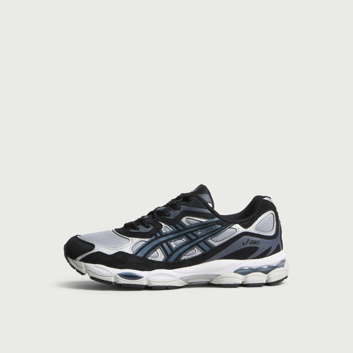 Asics Men's GEL-NYC Sneaker in Gravel/Raw Indigo