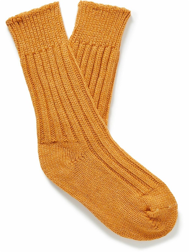 Photo: The Elder Statesman - Yosemite Ribbed Cashmere Socks