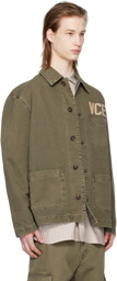 Golden Goose Khaki Patch Shirt