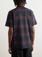 Carhartt WIP - Oregon Striped Cotton-Jersey T-Shirt - Black