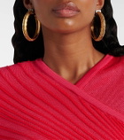 Balmain Perfume hoop earrings