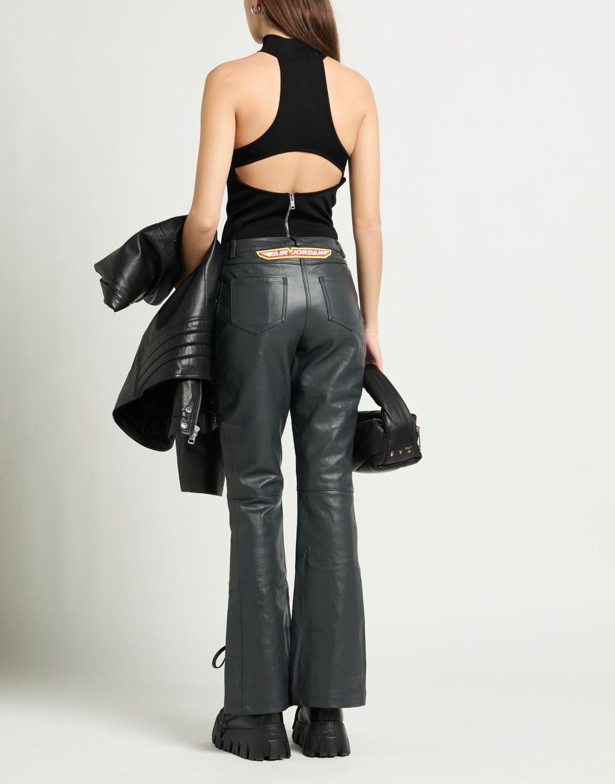 Jordan Womens Pants Charcoal